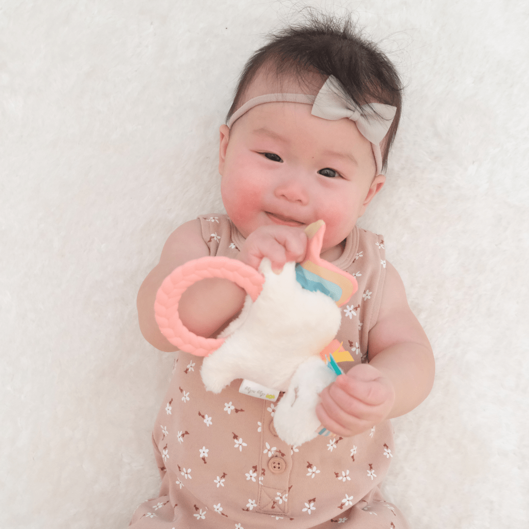 Ritzy Rattle Pal™ Plush Rattle Pal with Teether: Sloth - Mercantile213