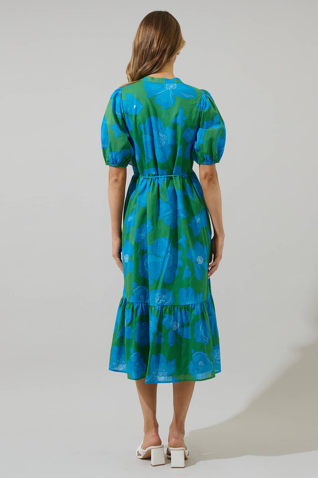 Rori Floral Midi Dress - Mercantile213
