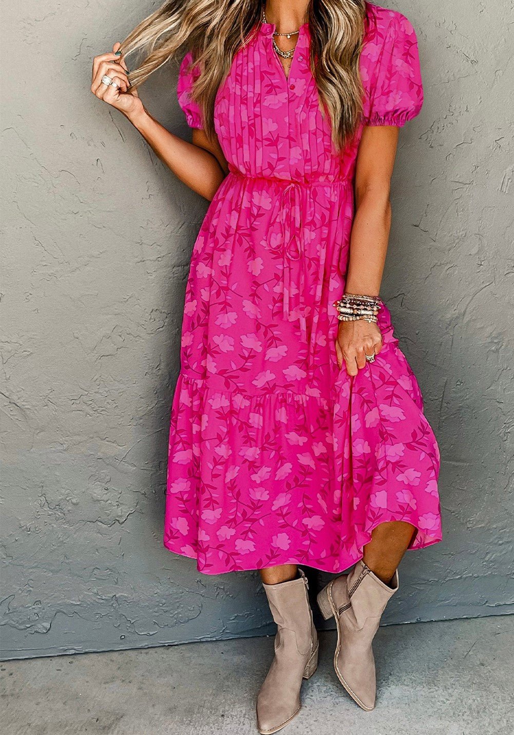 Rose Floral Maxi - Mercantile213