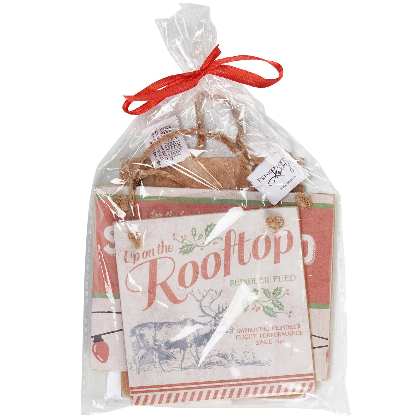 Santaland Ornaments (3pc) - Mercantile213