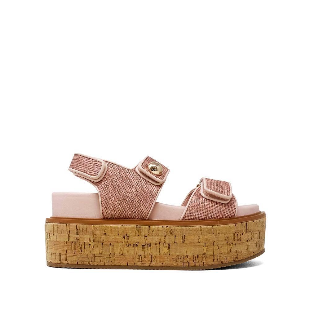 SHUSHOP LUCILLE - Blush Woven - Mercantile213