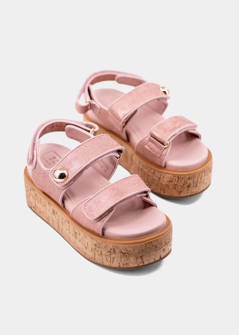 SHUSHOP LUCILLE - Blush Woven - Mercantile213