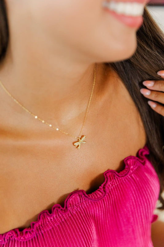 Sienna Bow Necklace - Mercantile213