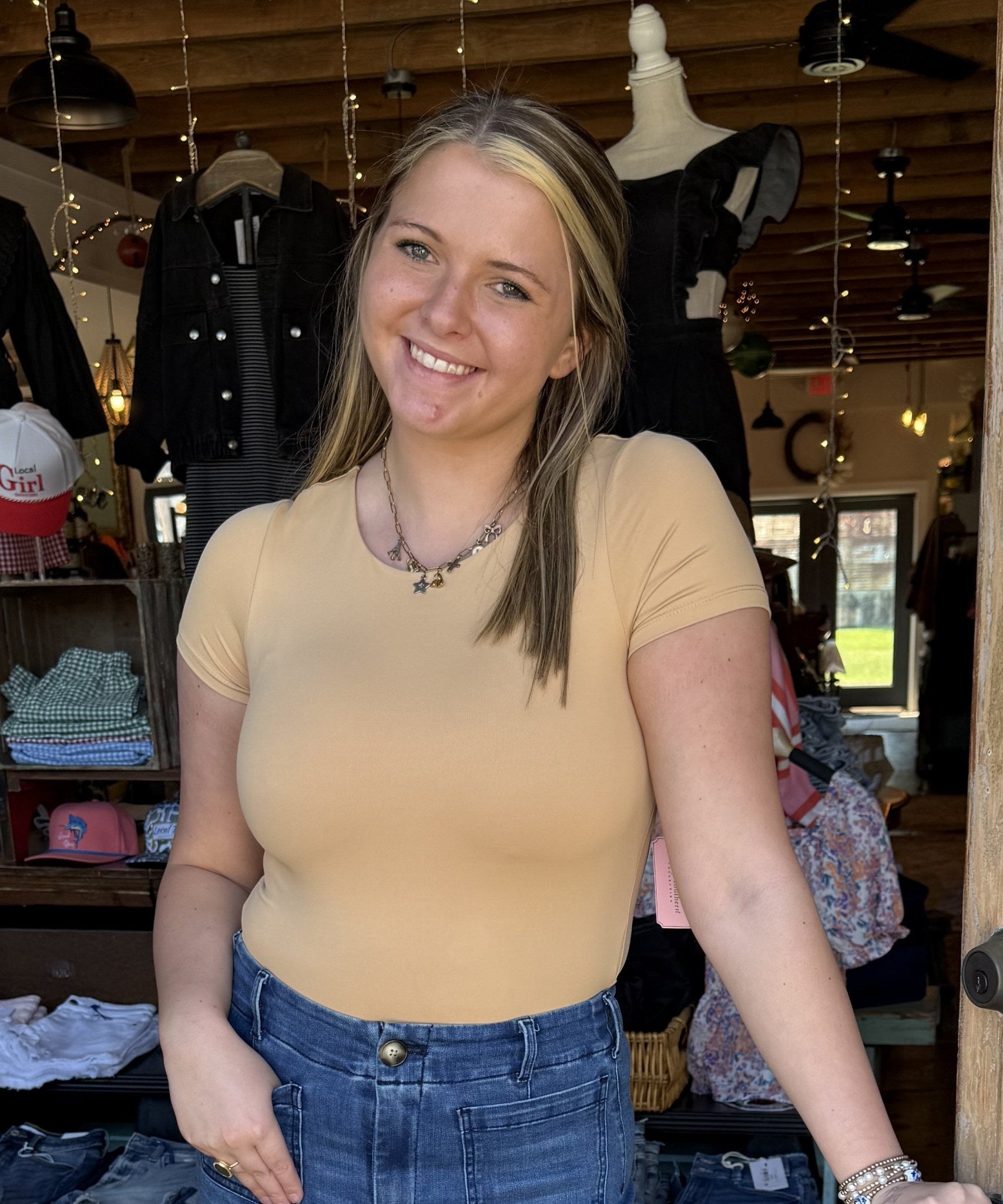 Simply Southern Double Layer Tee - Mercantile213