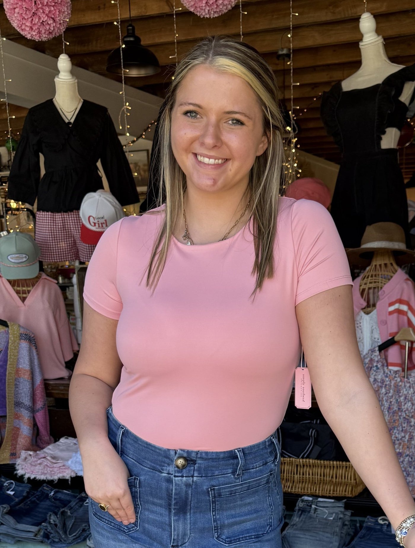 Simply Southern Double Layer Tee - Mercantile213