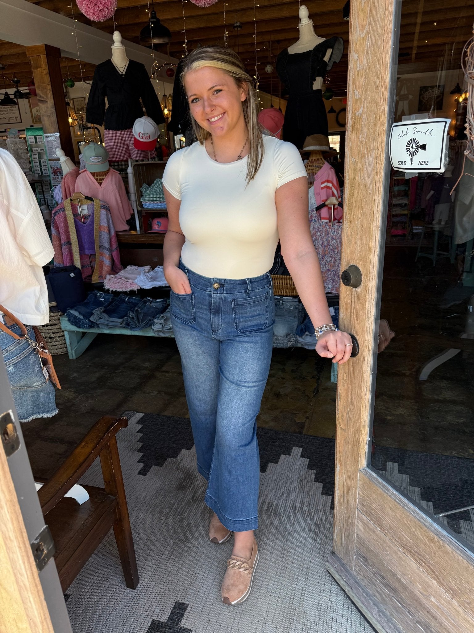 Simply Southern Double Layer Tee - Mercantile213