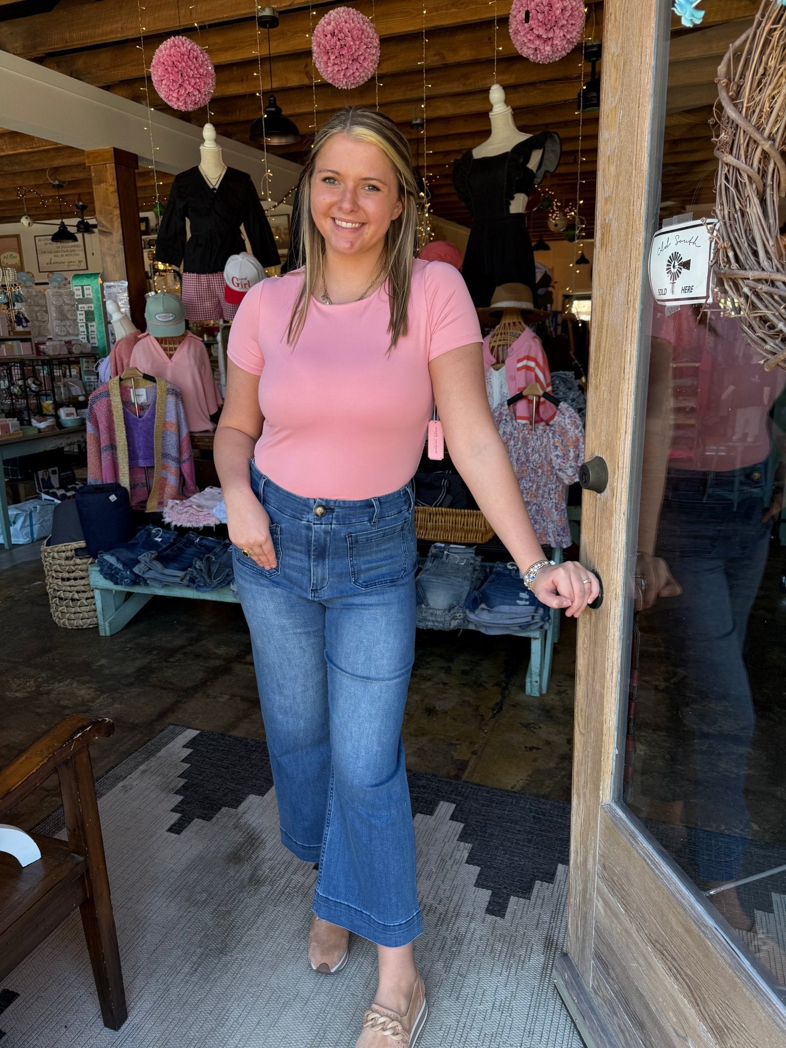 Simply Southern Double Layer Tee - Mercantile213