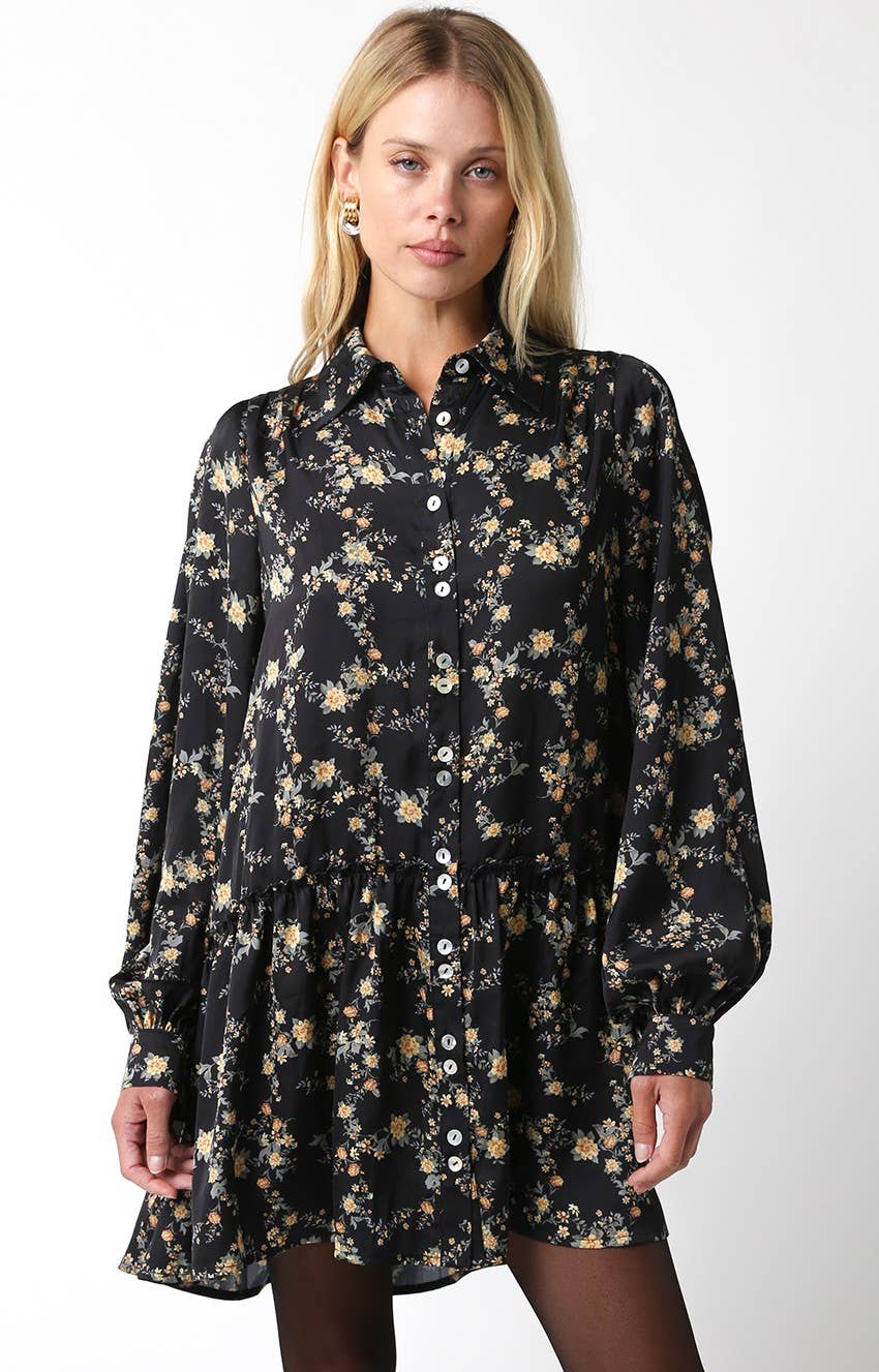 Sloane Floral Dress - Mercantile213
