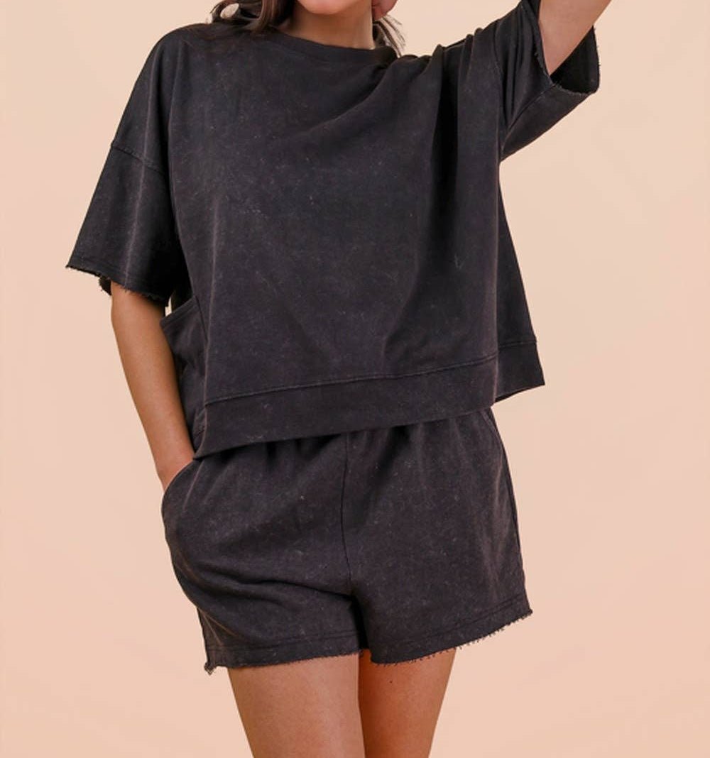 Something Cozy Set - Black - Mercantile213