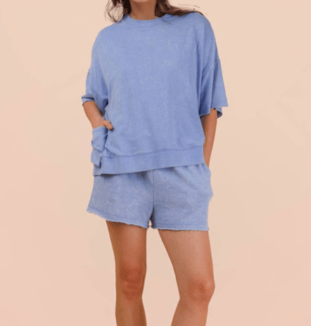 Something Cozy Set - Blue - Mercantile213