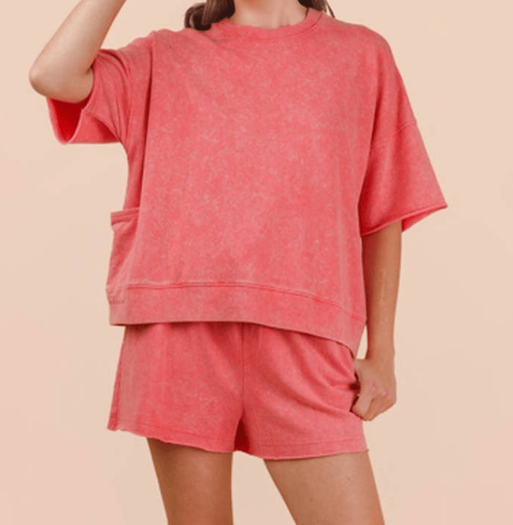 Something Cozy Set - Coral - Mercantile213