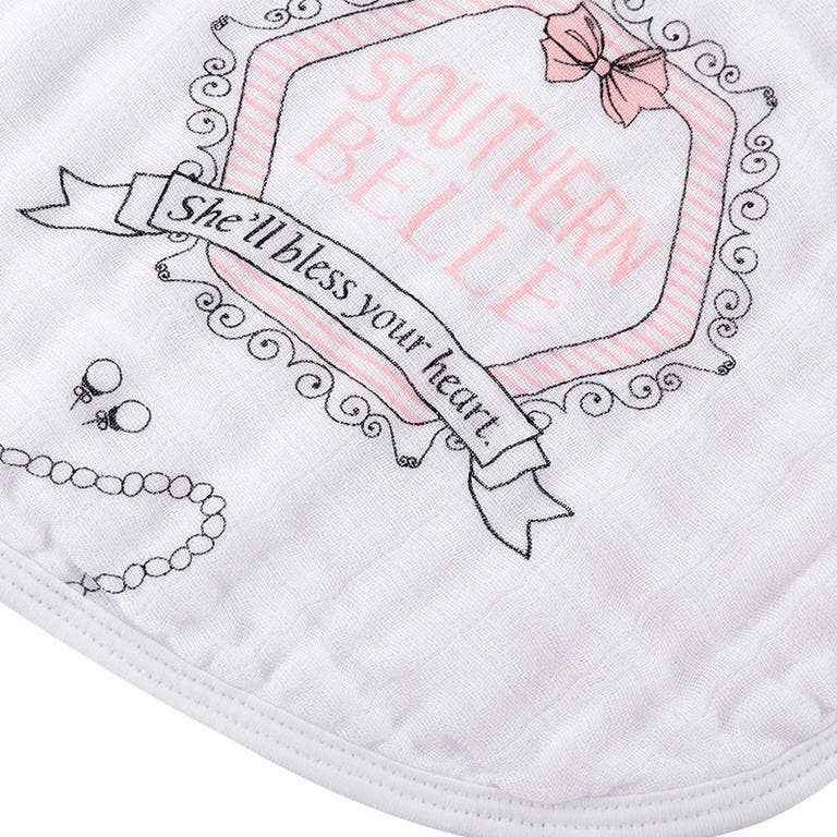 Southern Belle Burp and Bib Combo - Mercantile213