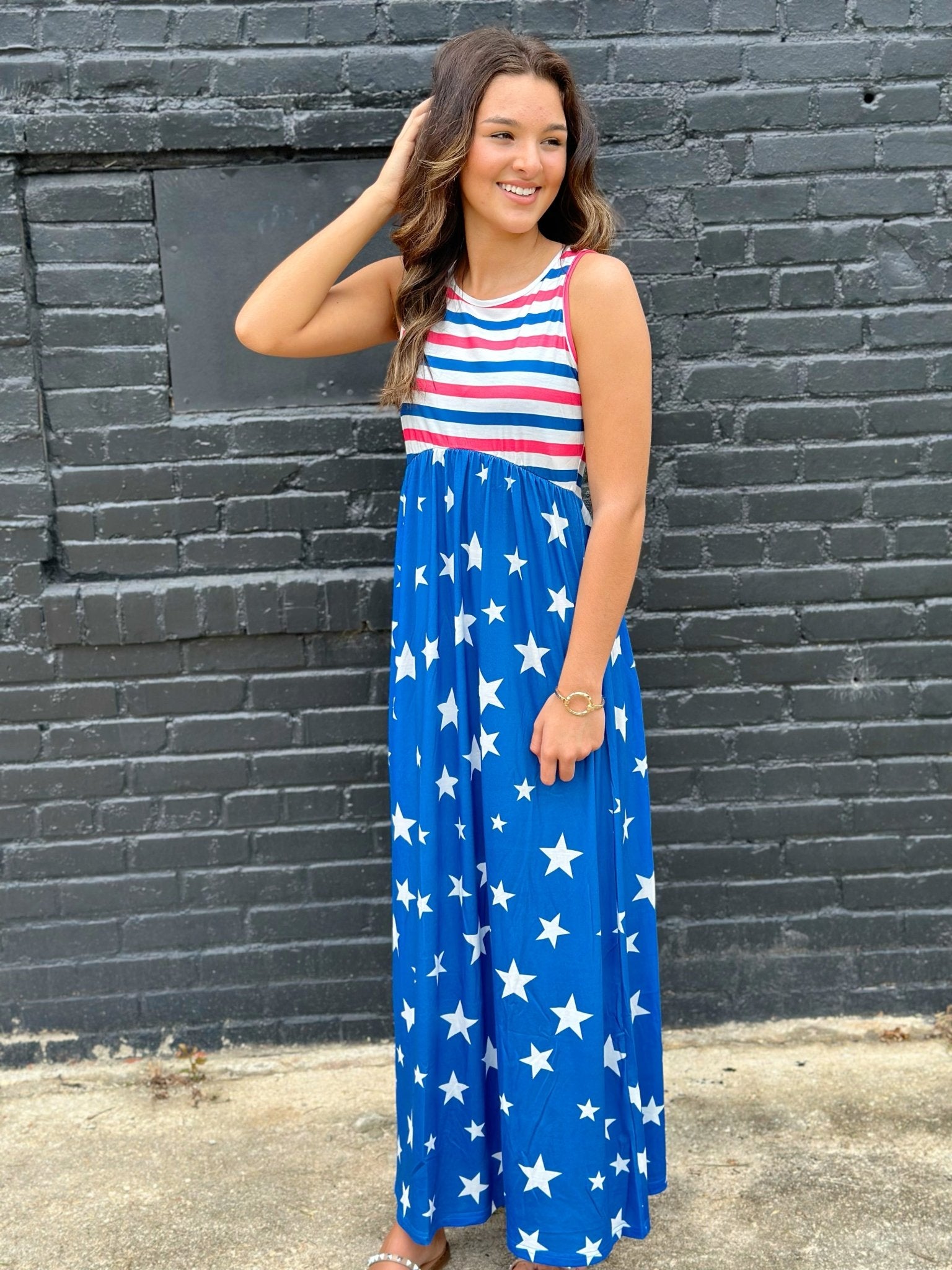 Stars And Stripes Maxi - Mercantile213