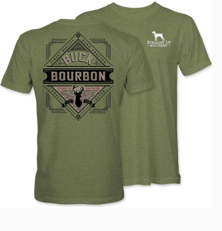 Straight Up Southern Buck Bourbon - Military Green - Mercantile213