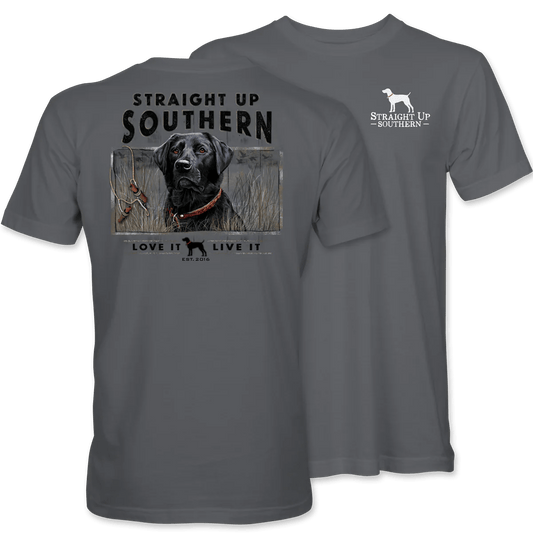 Straight Up Southern Live It Love It - Charcoal - Mercantile213