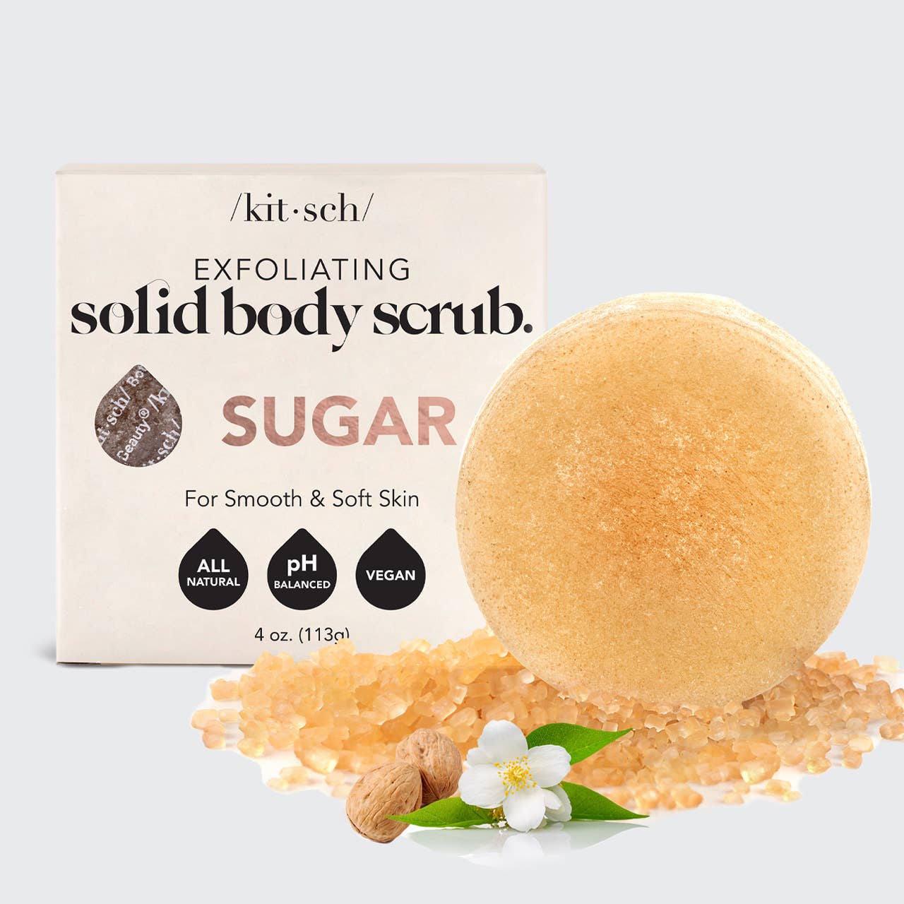 Sugar Exfoliating Body Scrub Bar - Mercantile213