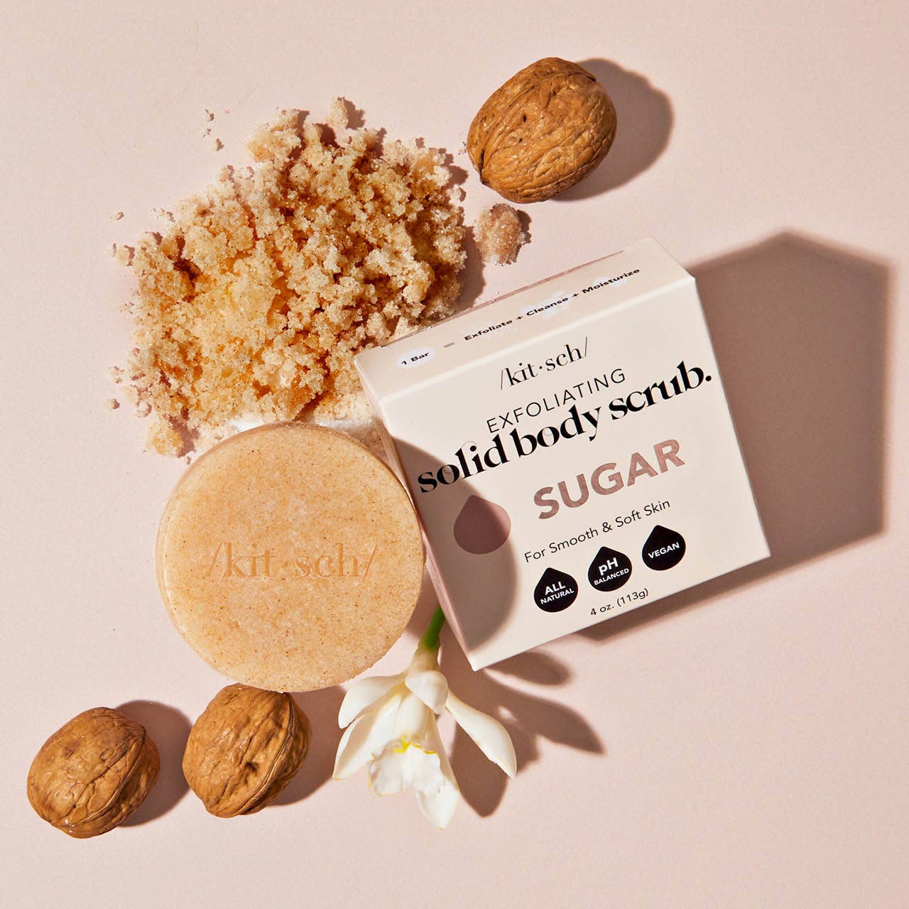 Sugar Exfoliating Body Scrub Bar - Mercantile213