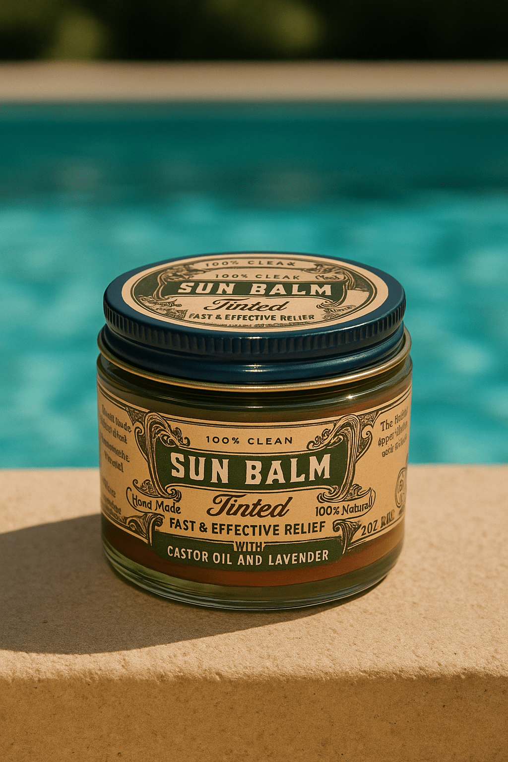 Sun Balm - Tinted Tallow Lavender Sunscreen "reef safe" - Mercantile213