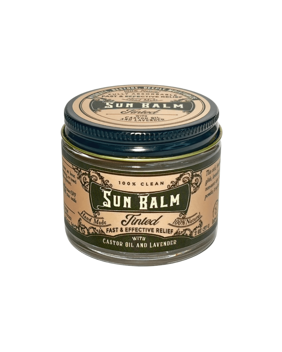 Sun Balm - Tinted Tallow Lavender Sunscreen "reef safe" - Mercantile213