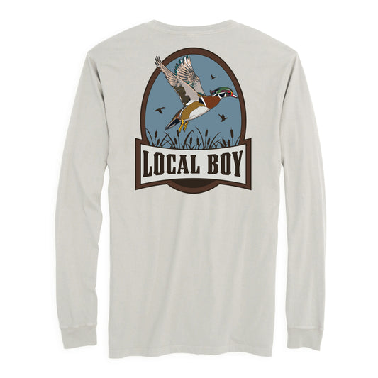 Local Boy LS Tee - Swamp Duck- SIL