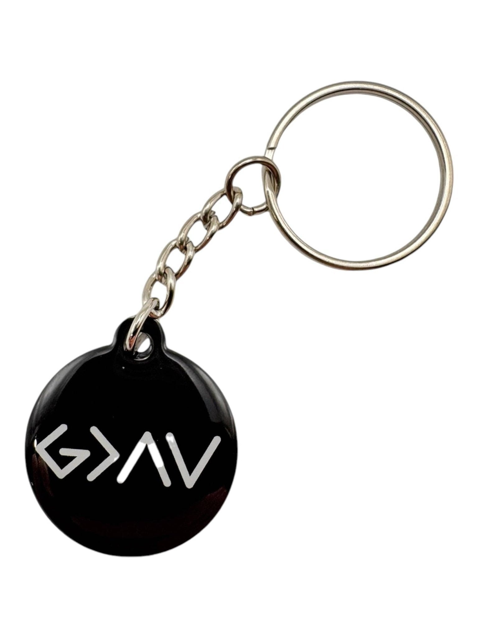Tap To Pray - Prayer Tag Keychains: Tree Bark Camo + Cross - Mercantile213
