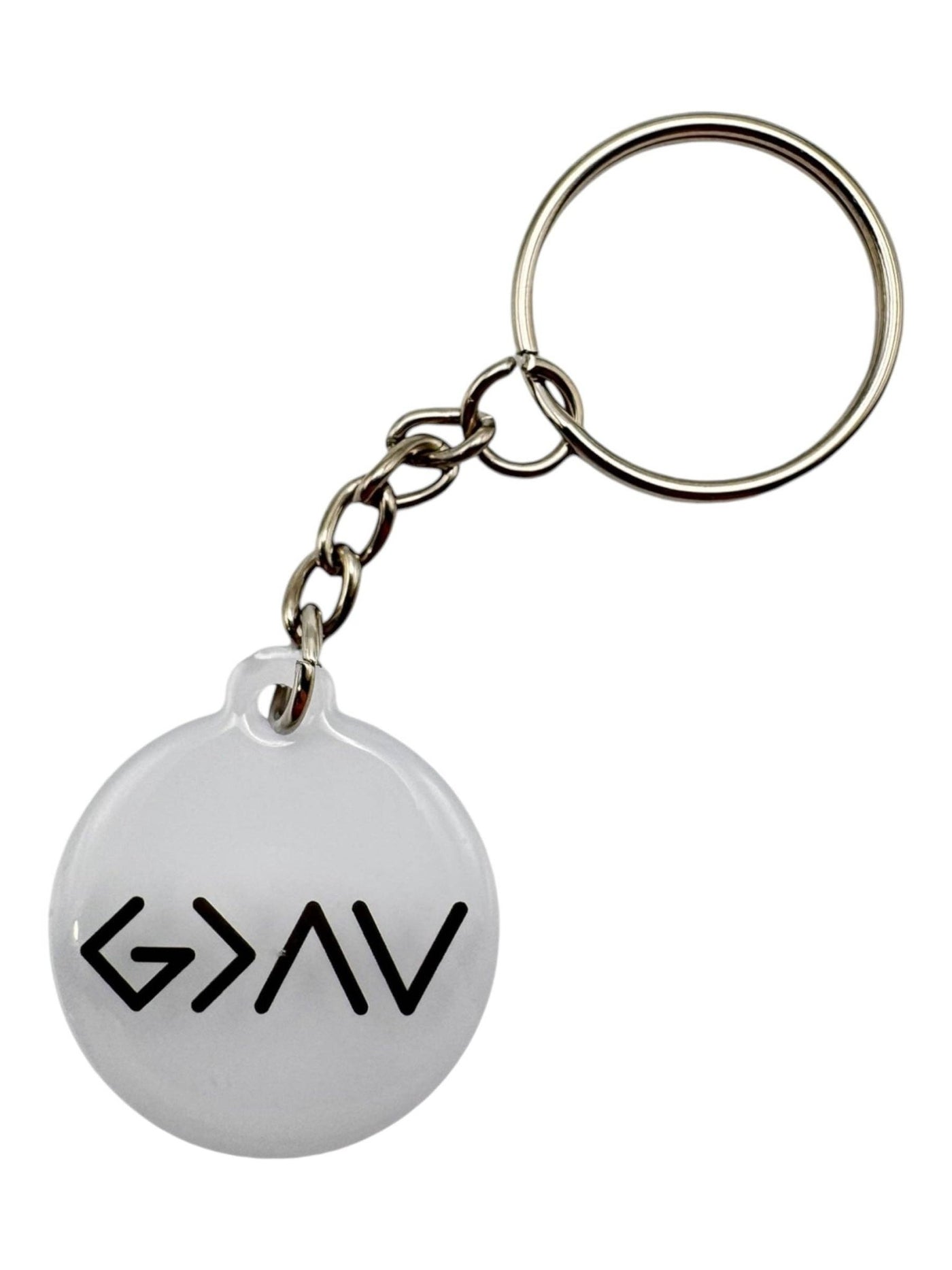 Tap To Pray - Prayer Tag Keychains: Tree Bark Camo + Cross - Mercantile213