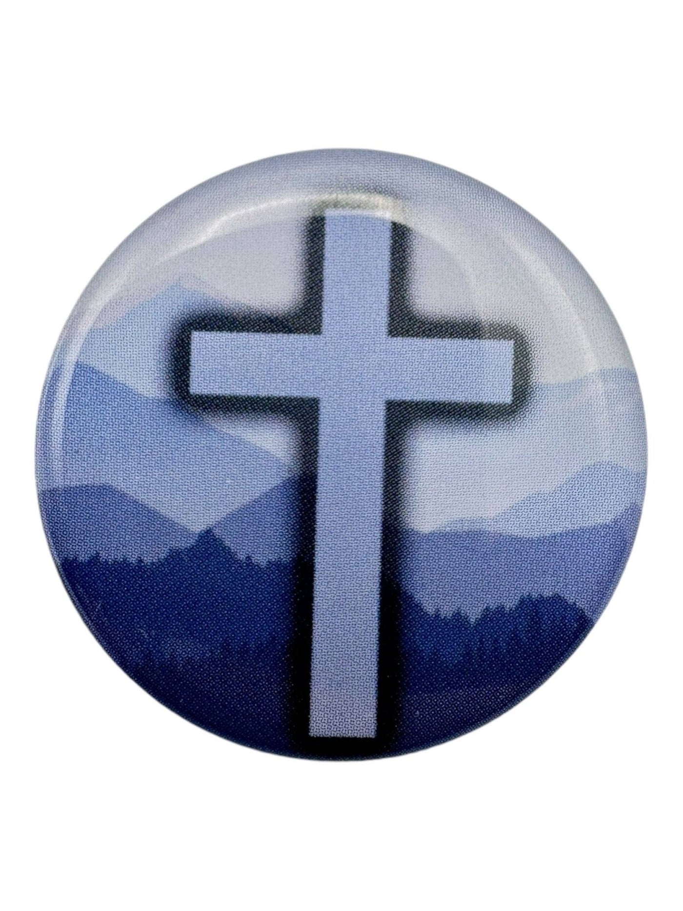 Tap To Pray - Prayer Tag Stickers: Tree Bark Camo + Cross - Mercantile213