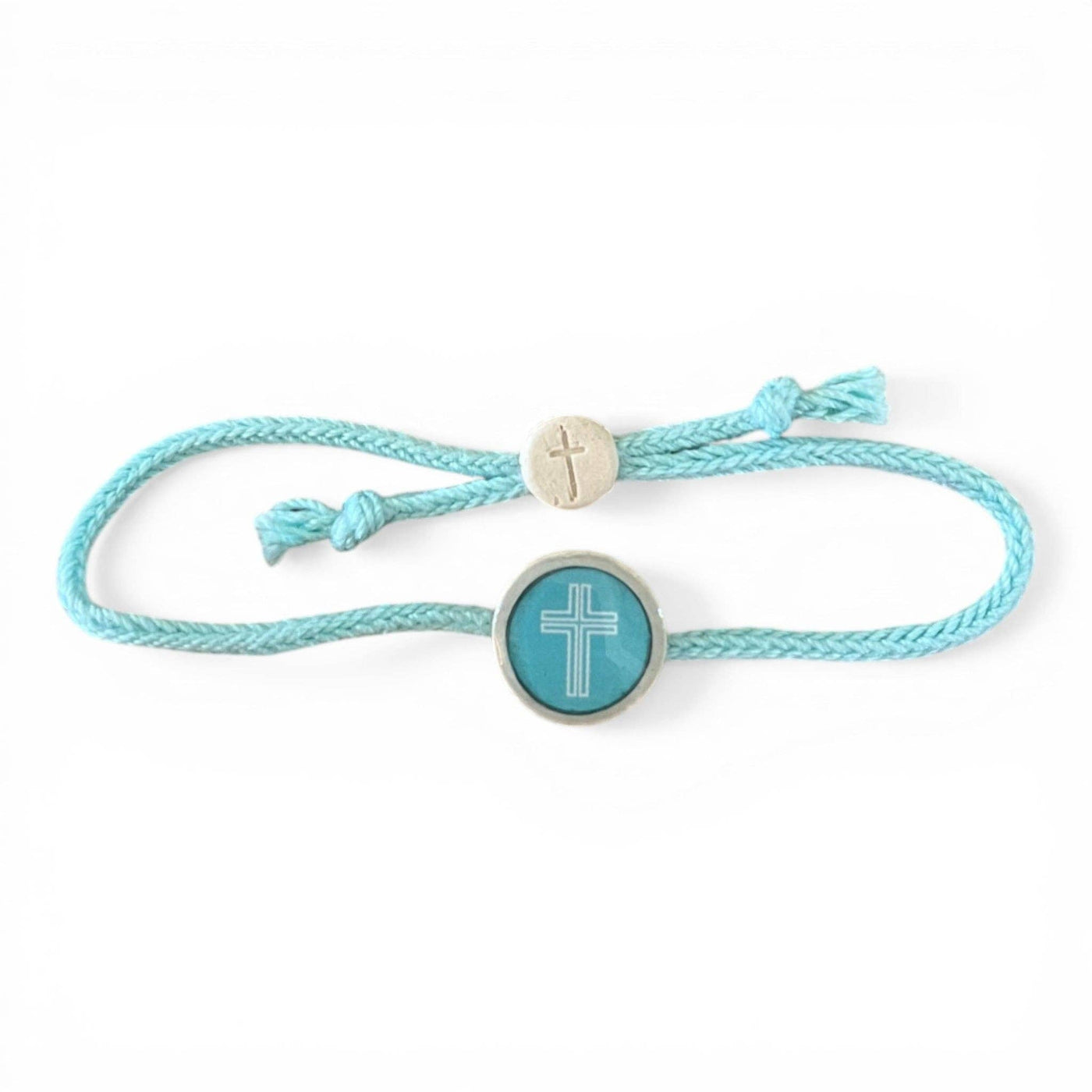 Tap To Pray® Survivor Series Bracelet: 14K Gold - Plated + Vanilla Cross - Mercantile213