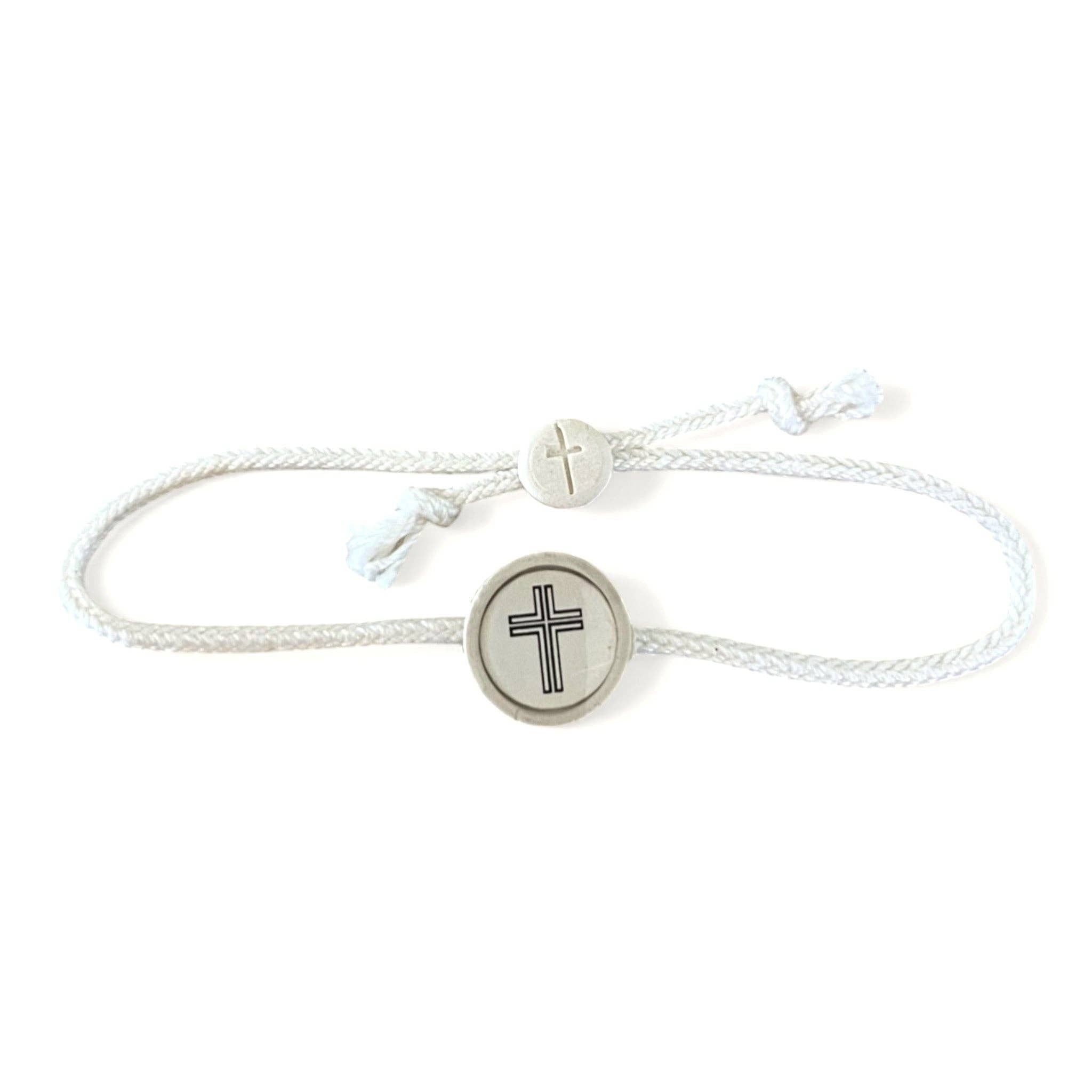 Tap To Pray® Survivor Series Bracelet: .999 Silver - Plated + Wild Flowers - Mercantile213