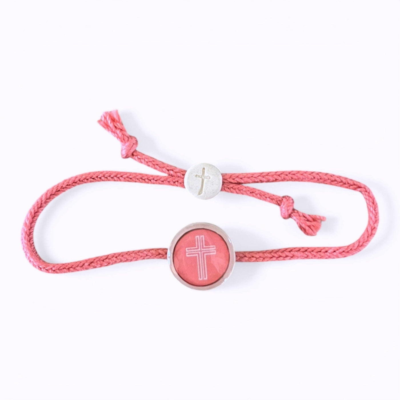 Tap To Pray® Survivor Series Bracelet: Dragonfruit + Cross - Mercantile213