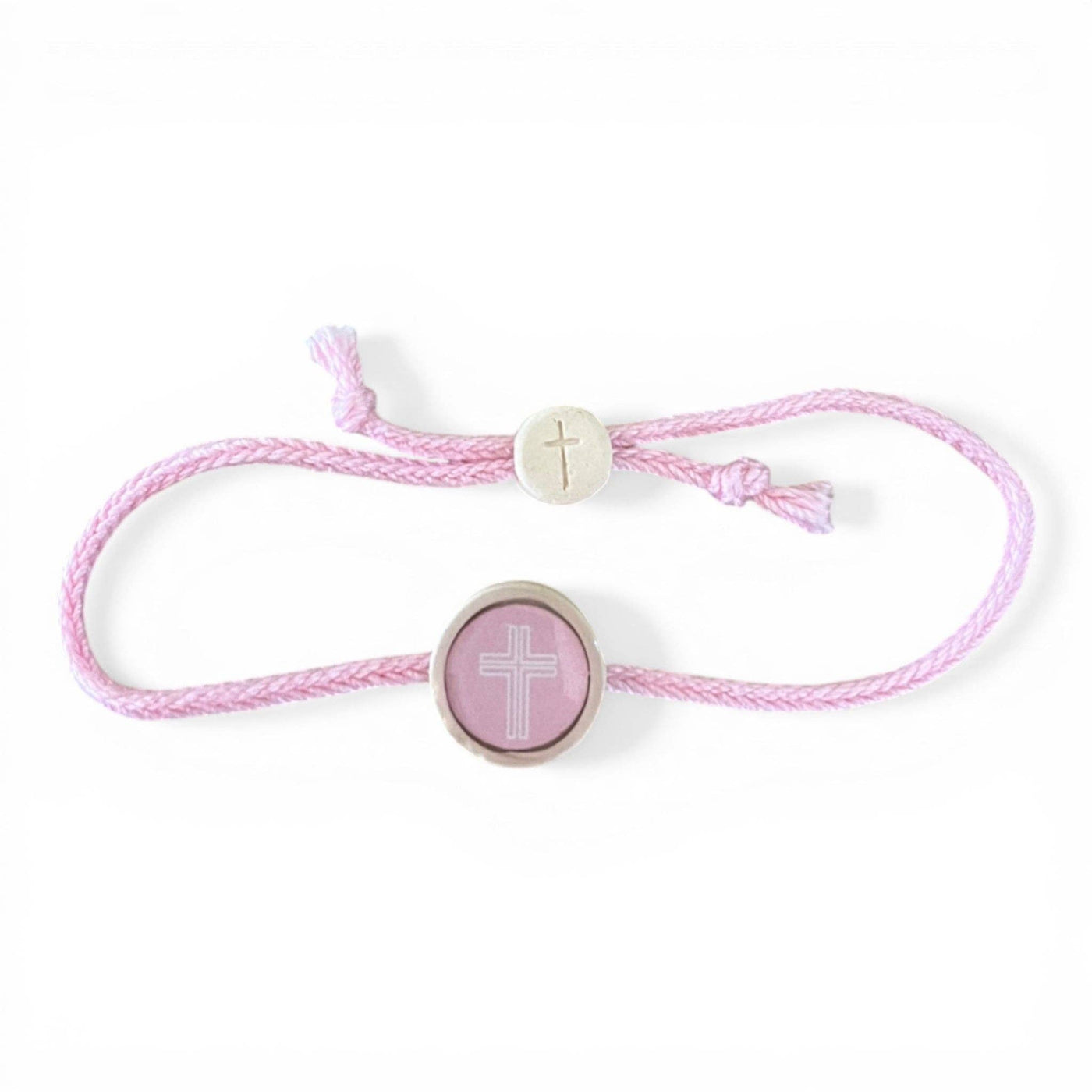 Tap To Pray® Survivor Series Bracelet: Honeysuckle + Cross - Mercantile213