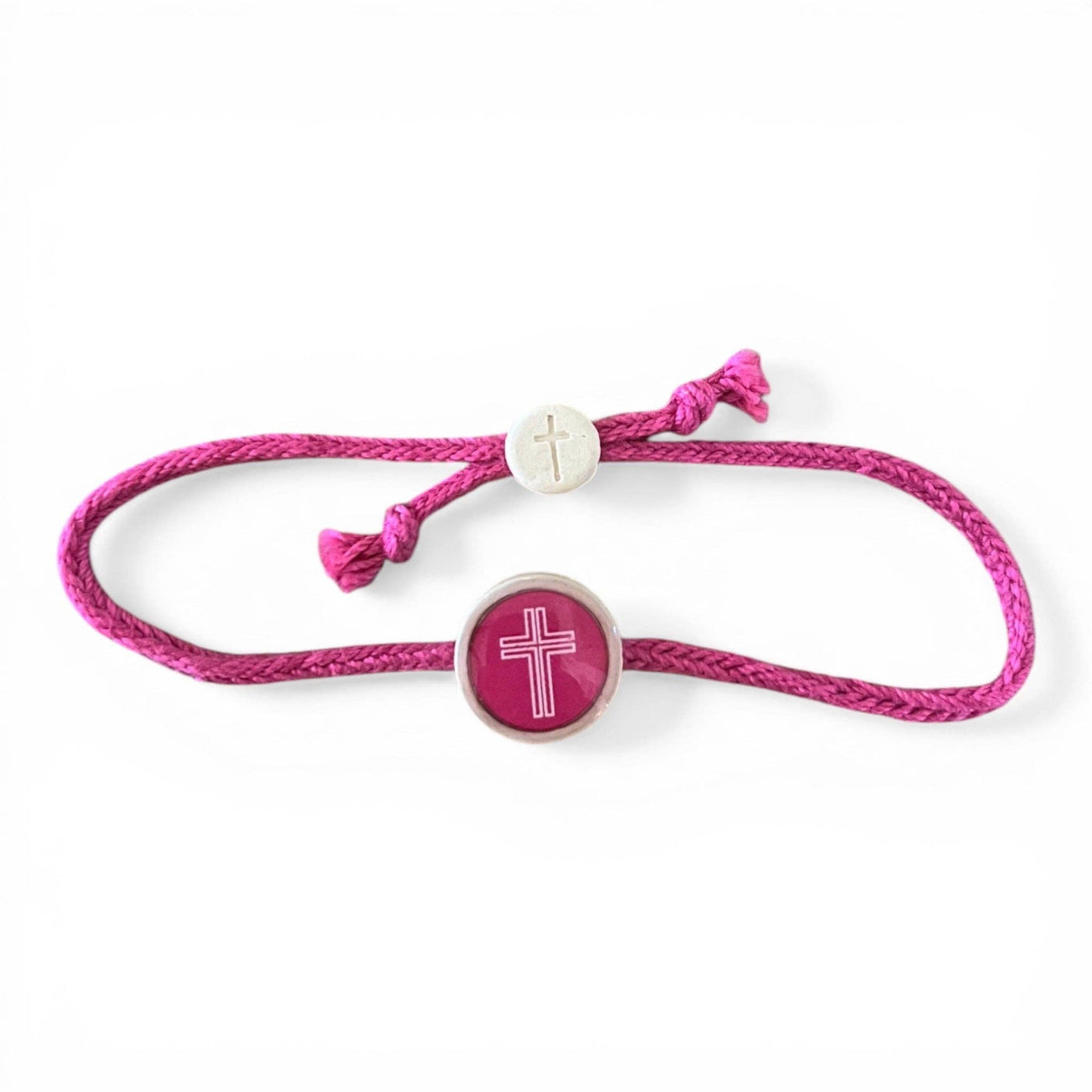 Tap To Pray® Survivor Series Bracelet: Honeysuckle + Cross - Mercantile213