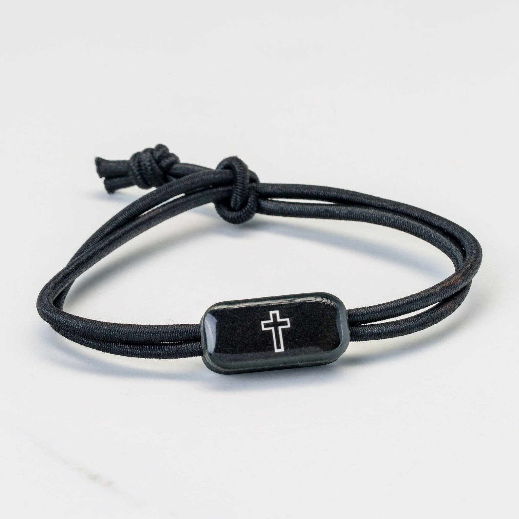 Tap To Pray® Survivor Series Tactical Bracelet: Navy + Cross - Mercantile213