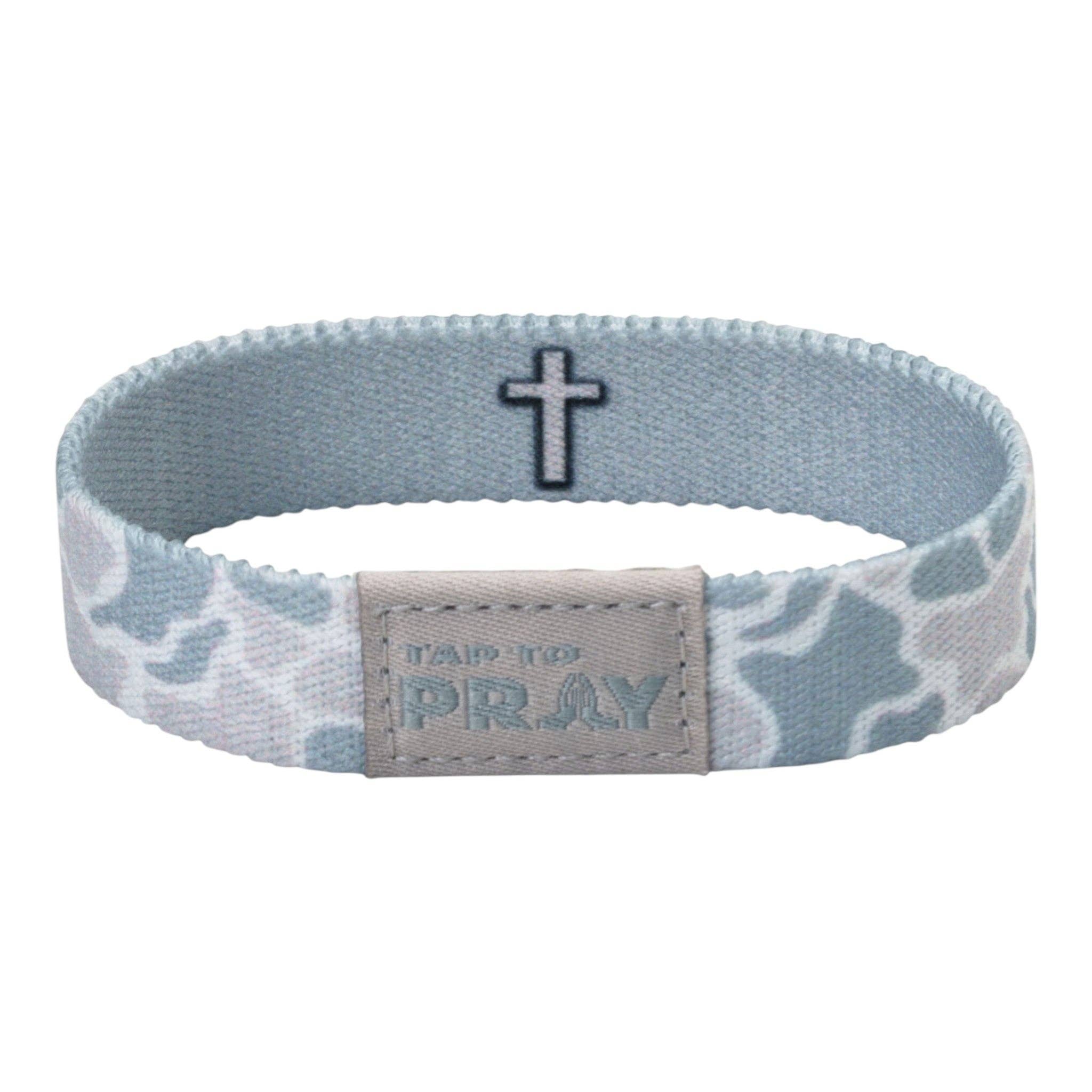 Tap To Pray® Wristband – River Rock Camo - Aspen - Mercantile213