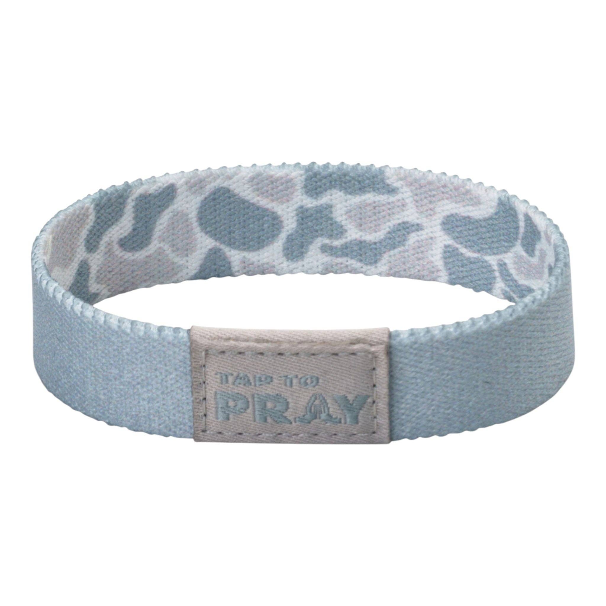 Tap To Pray® Wristband – River Rock Camo - Aspen - Mercantile213