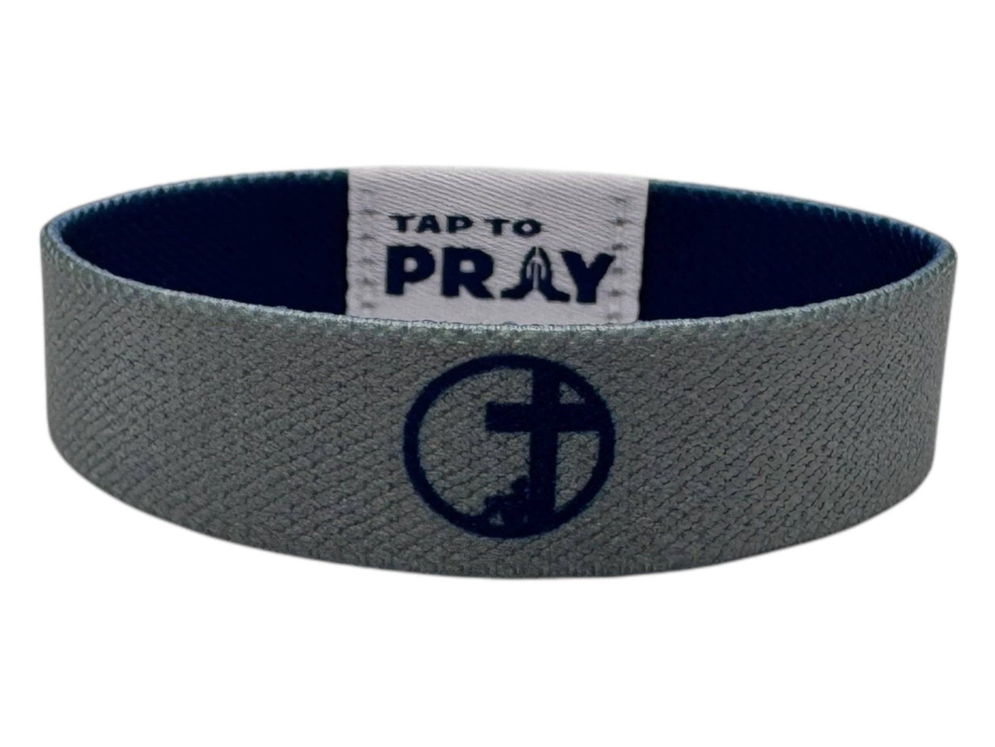 Tap To Pray™ Wristbands - Navy & Grey - Mercantile213