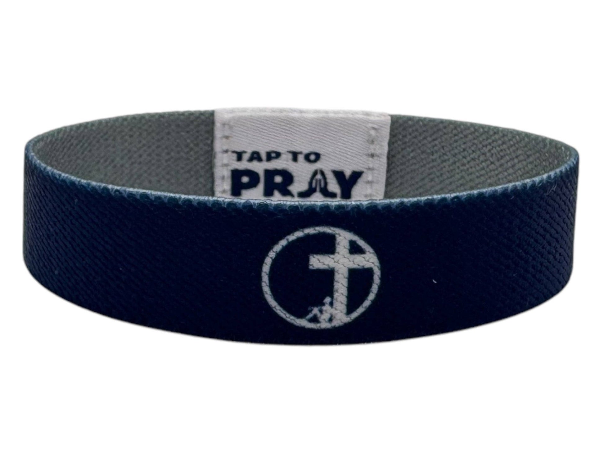 Tap To Pray™ Wristbands - Navy & Grey - Mercantile213