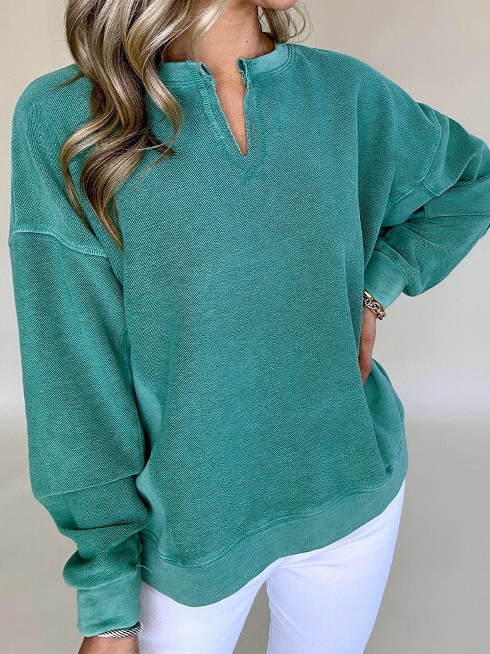 Teal Sweatshirt - Mercantile213