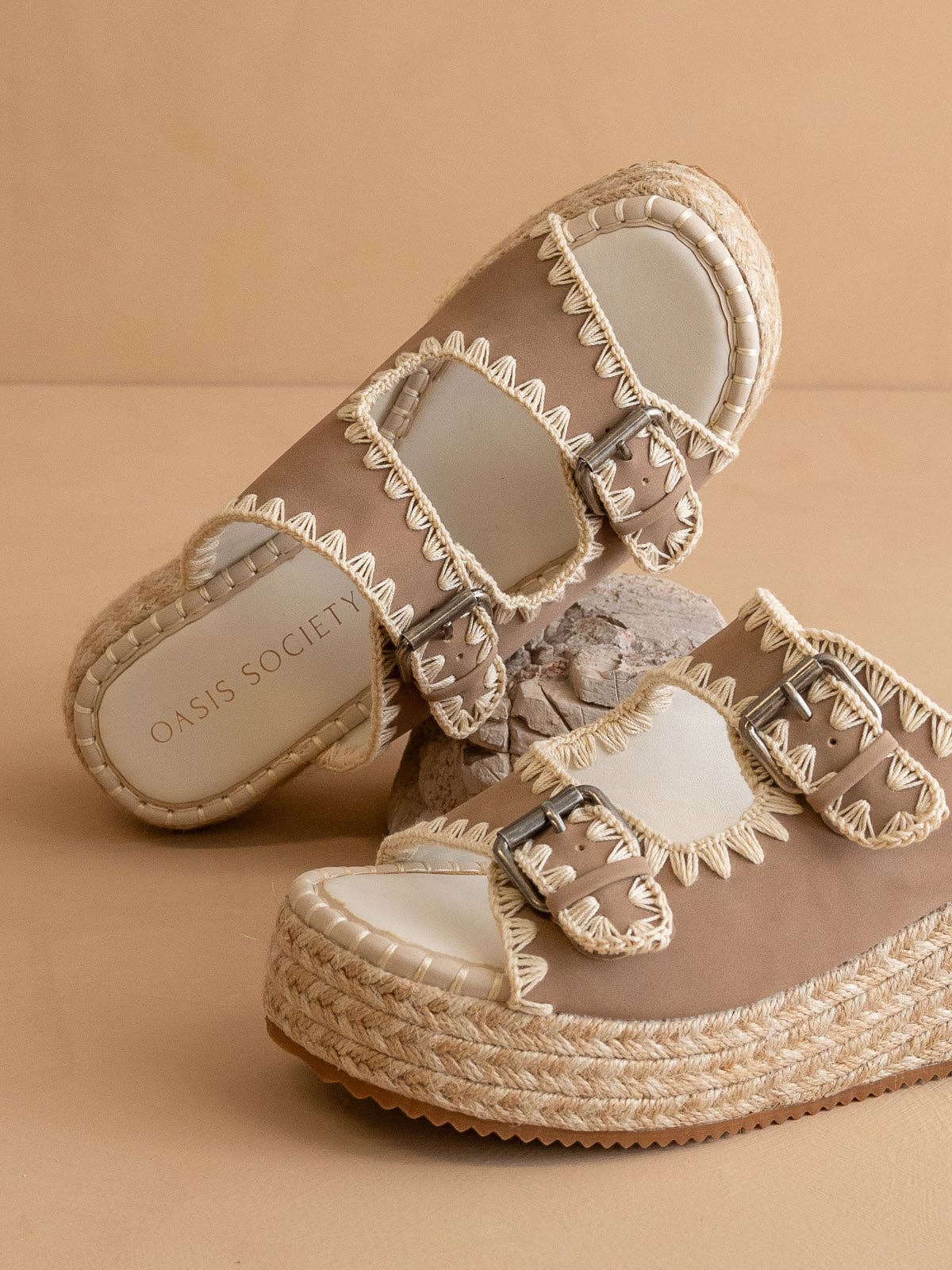The Eugenia Double Buckle Platform - Mercantile213