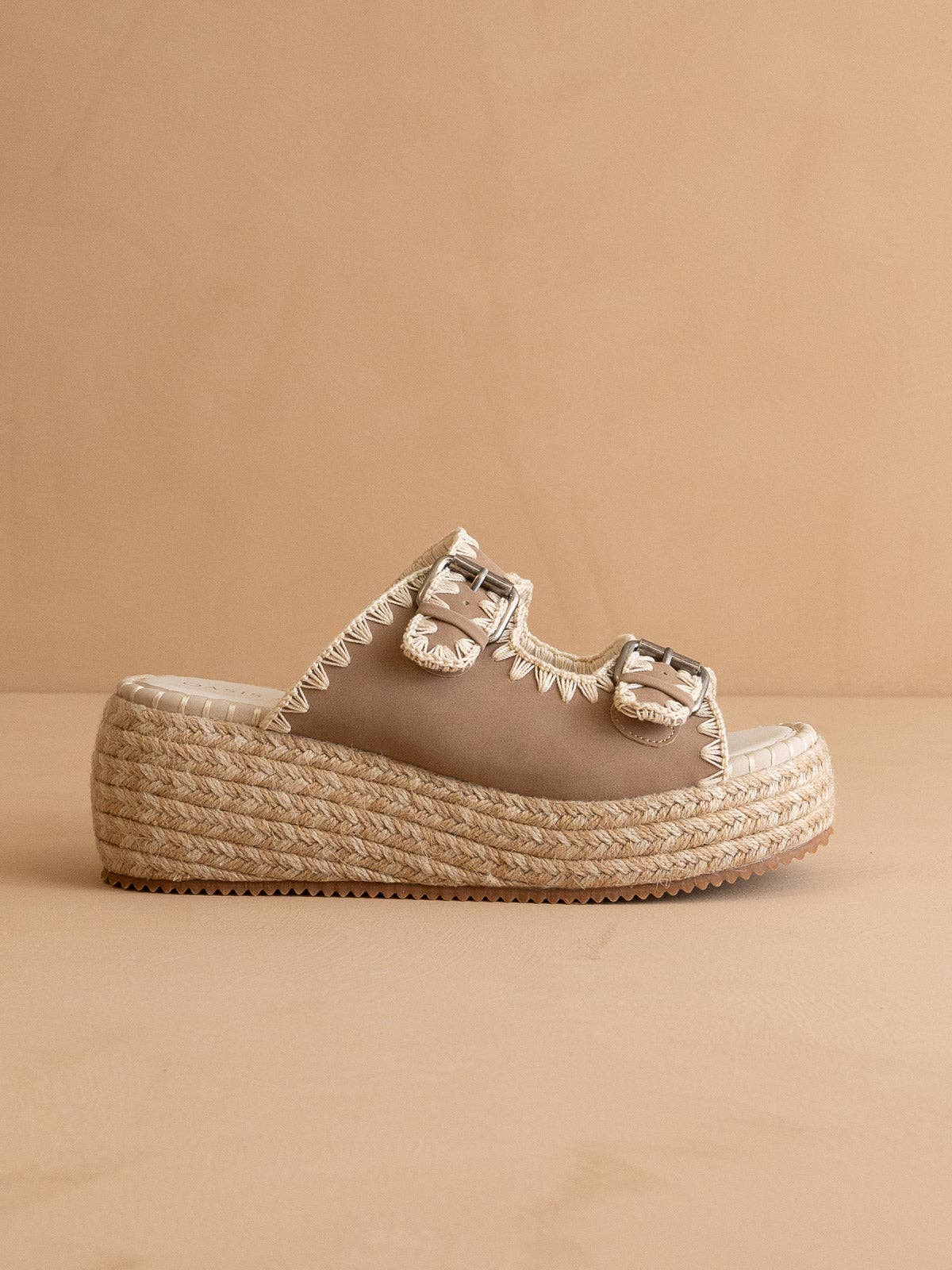 The Eugenia Double Buckle Platform - Mercantile213