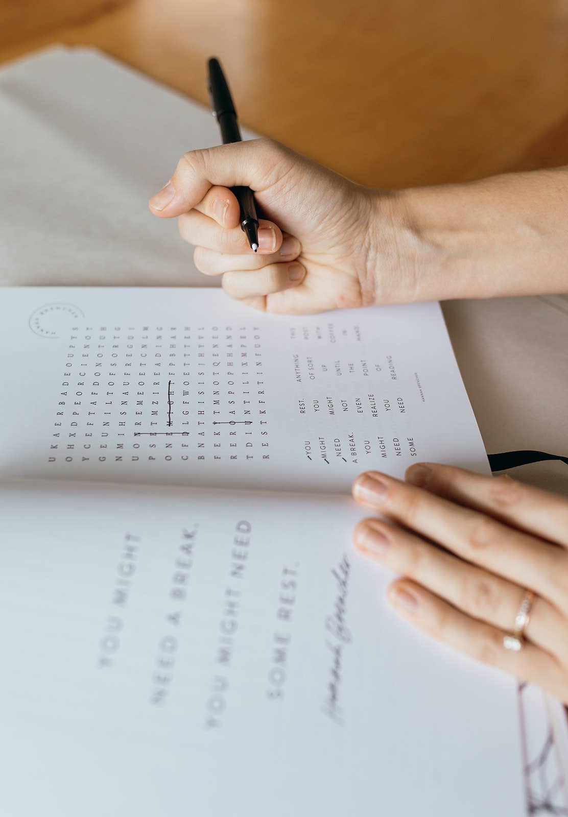 The Wordsearch Book: Becoming - Mercantile213