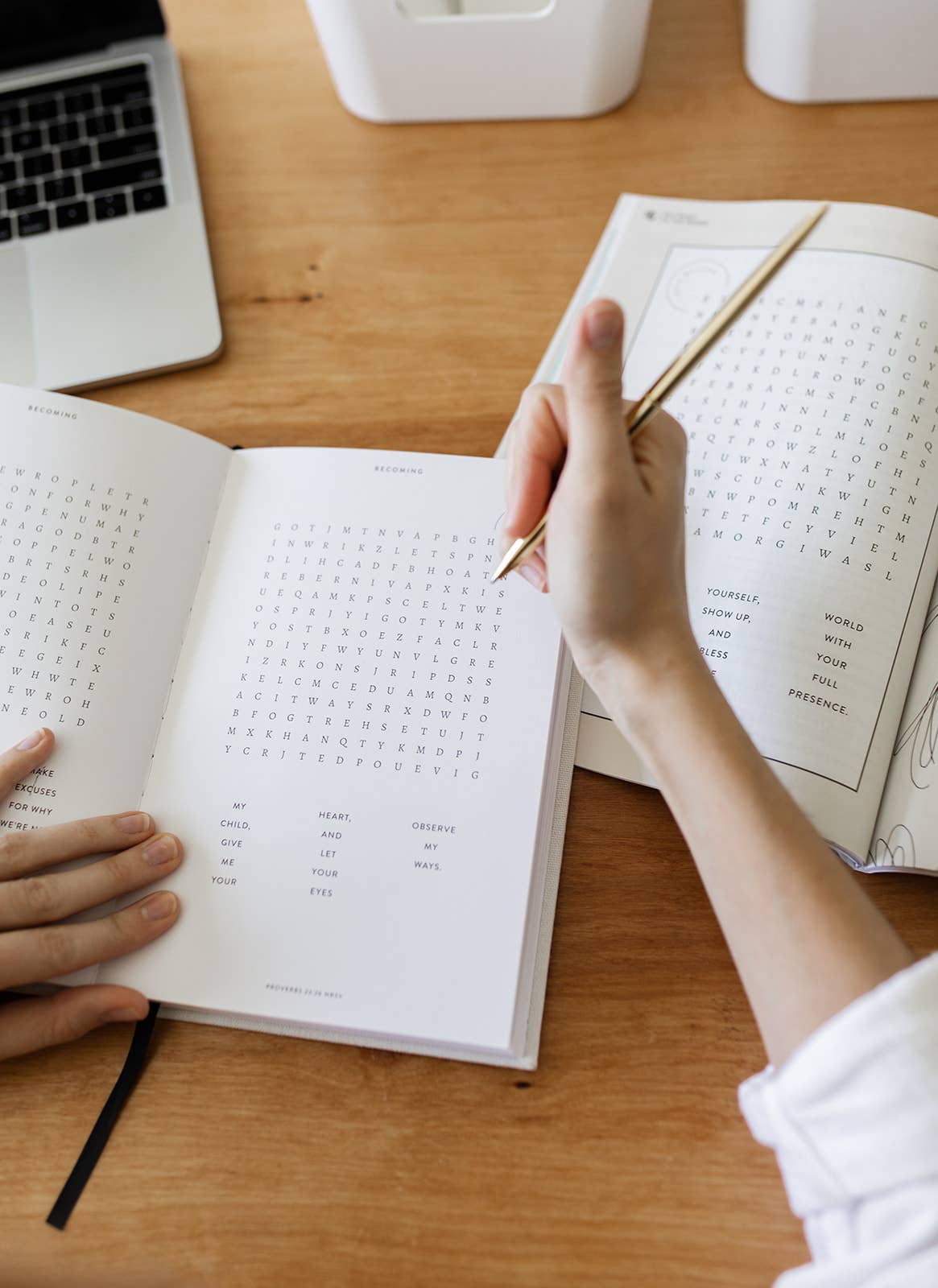 The Wordsearch Book: Becoming - Mercantile213