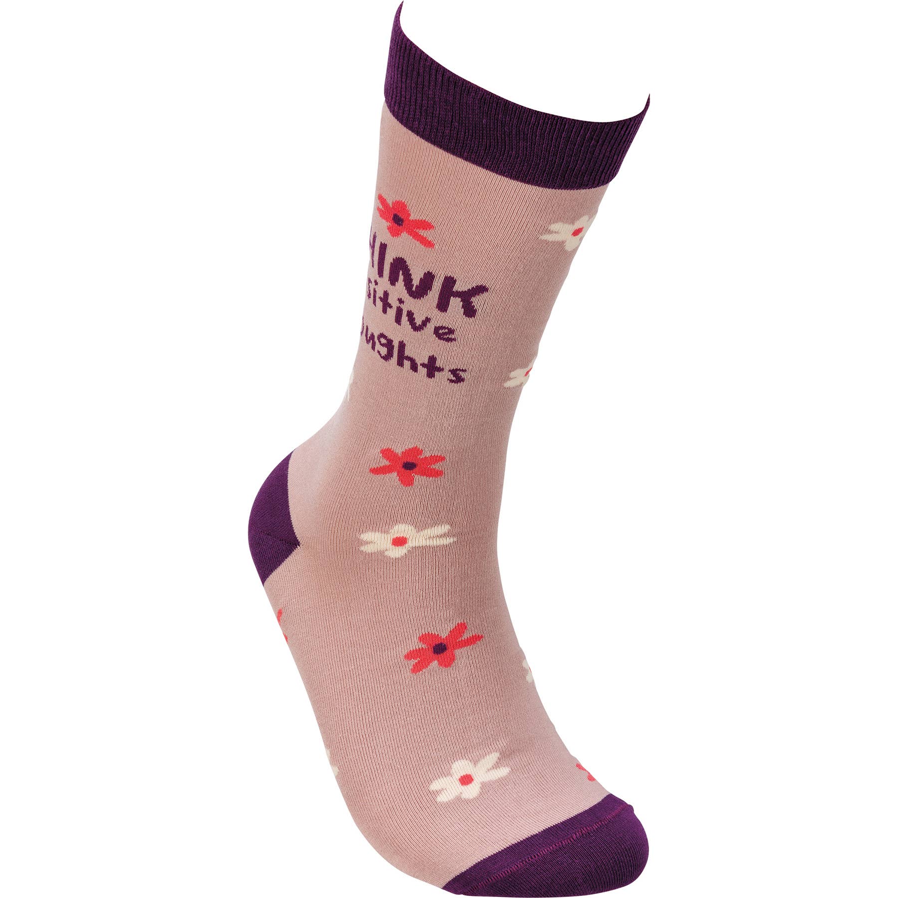 Think Positive Thoughts Socks - Mercantile213