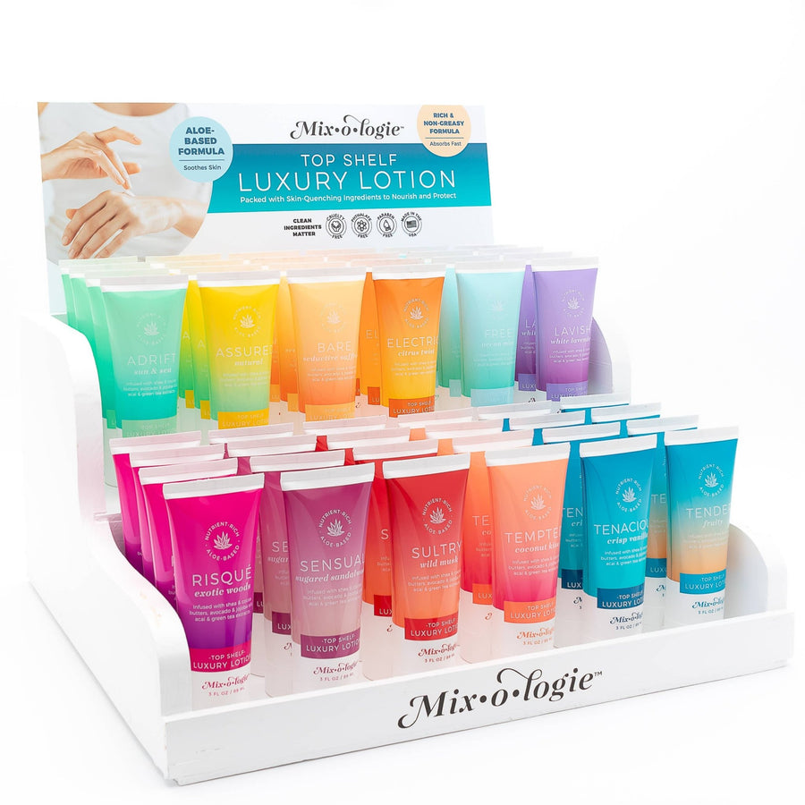 Top Shelf Luxury Lotion PrePack: White Finish - Mercantile213