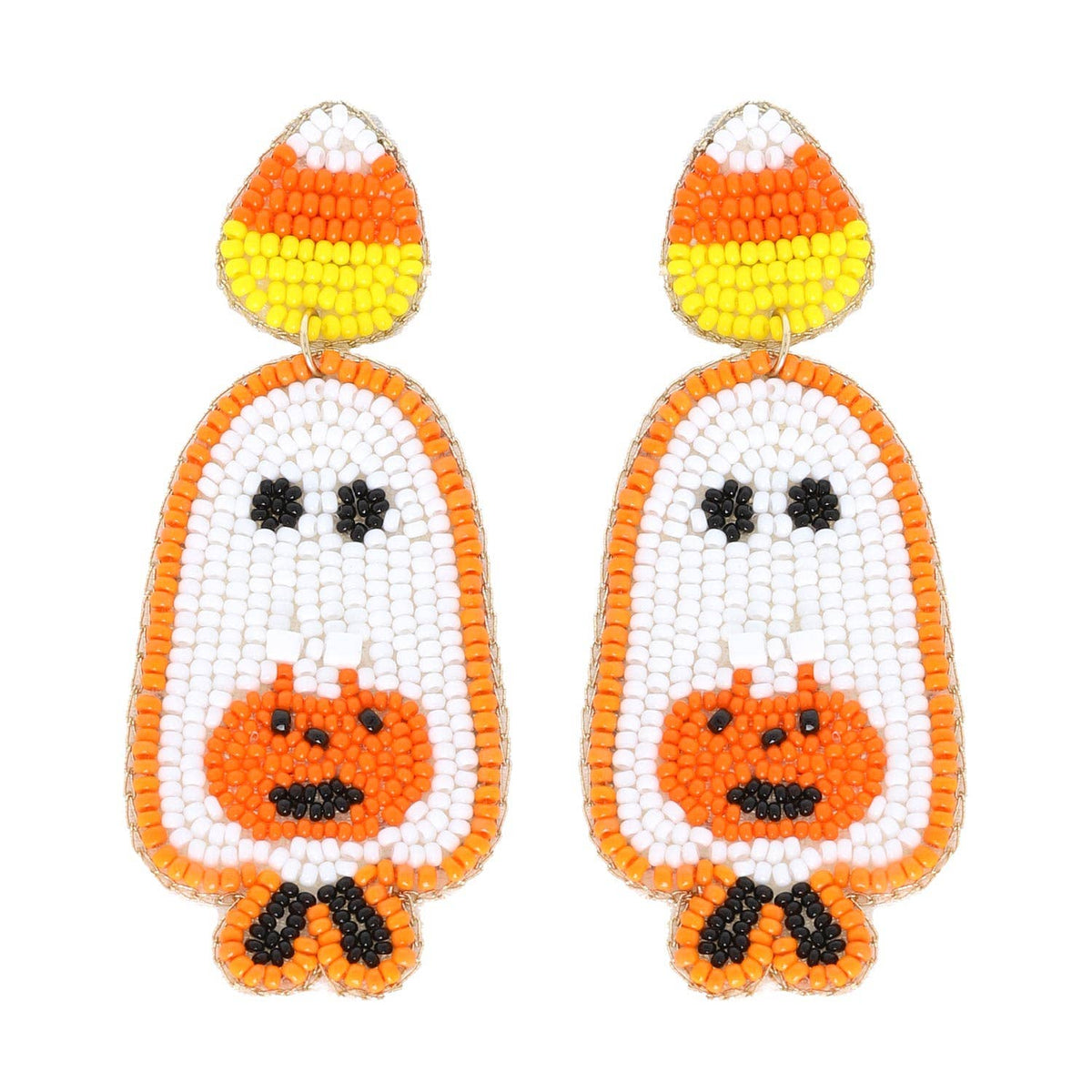 Trick or Treat Ghost Earrings - Mercantile213