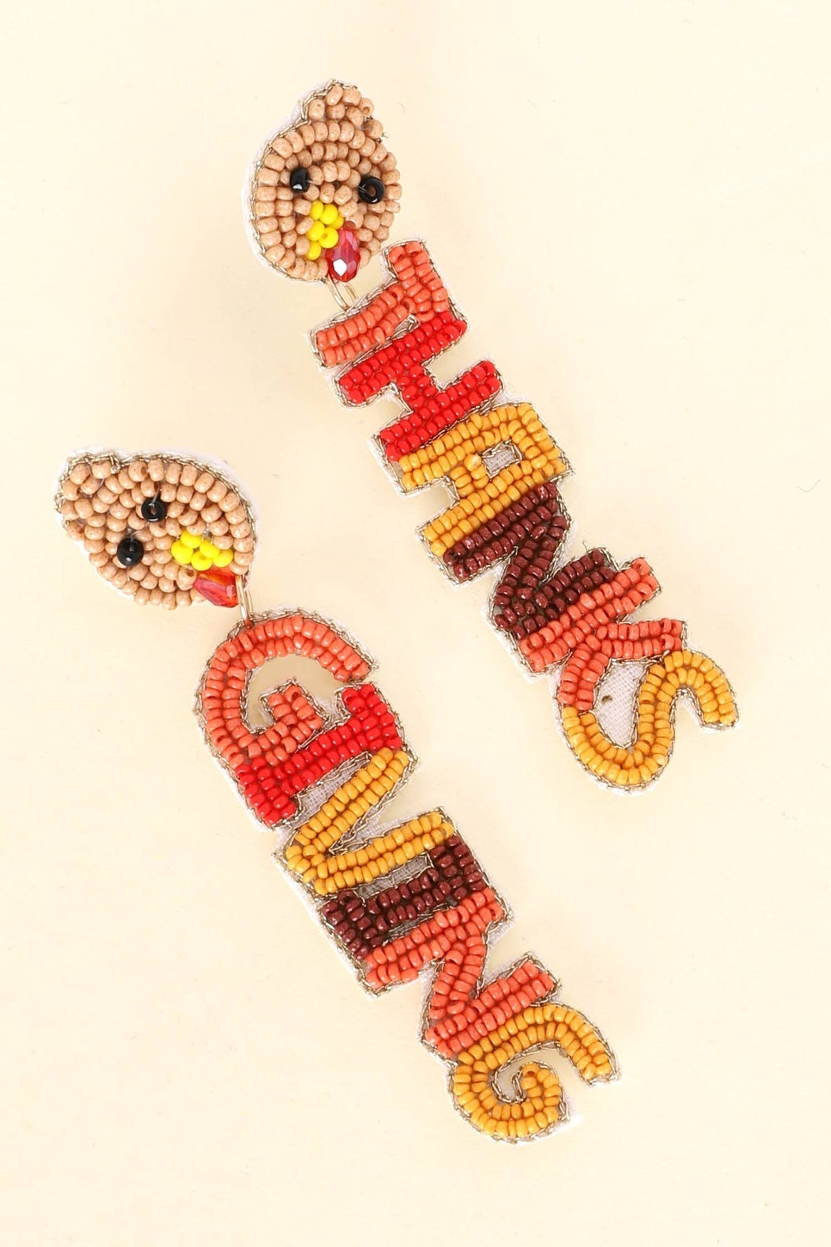 Turkey Thanksgiving Earrings - Mercantile213
