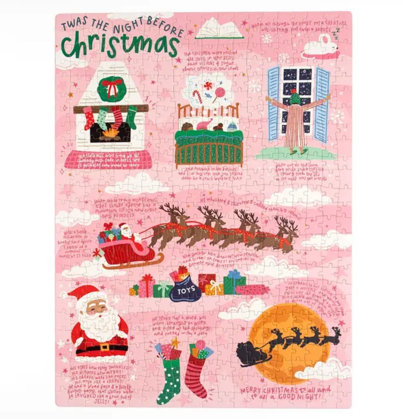 Twas The Night Before Christmas Puzzle - Mercantile213