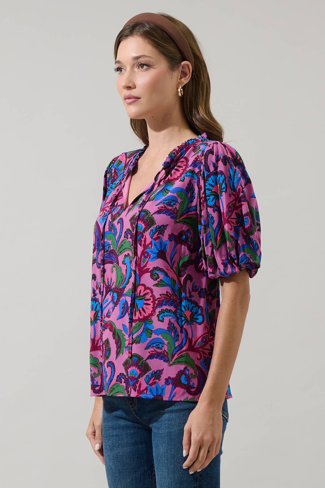 Valier Flora Blouse - Mercantile213