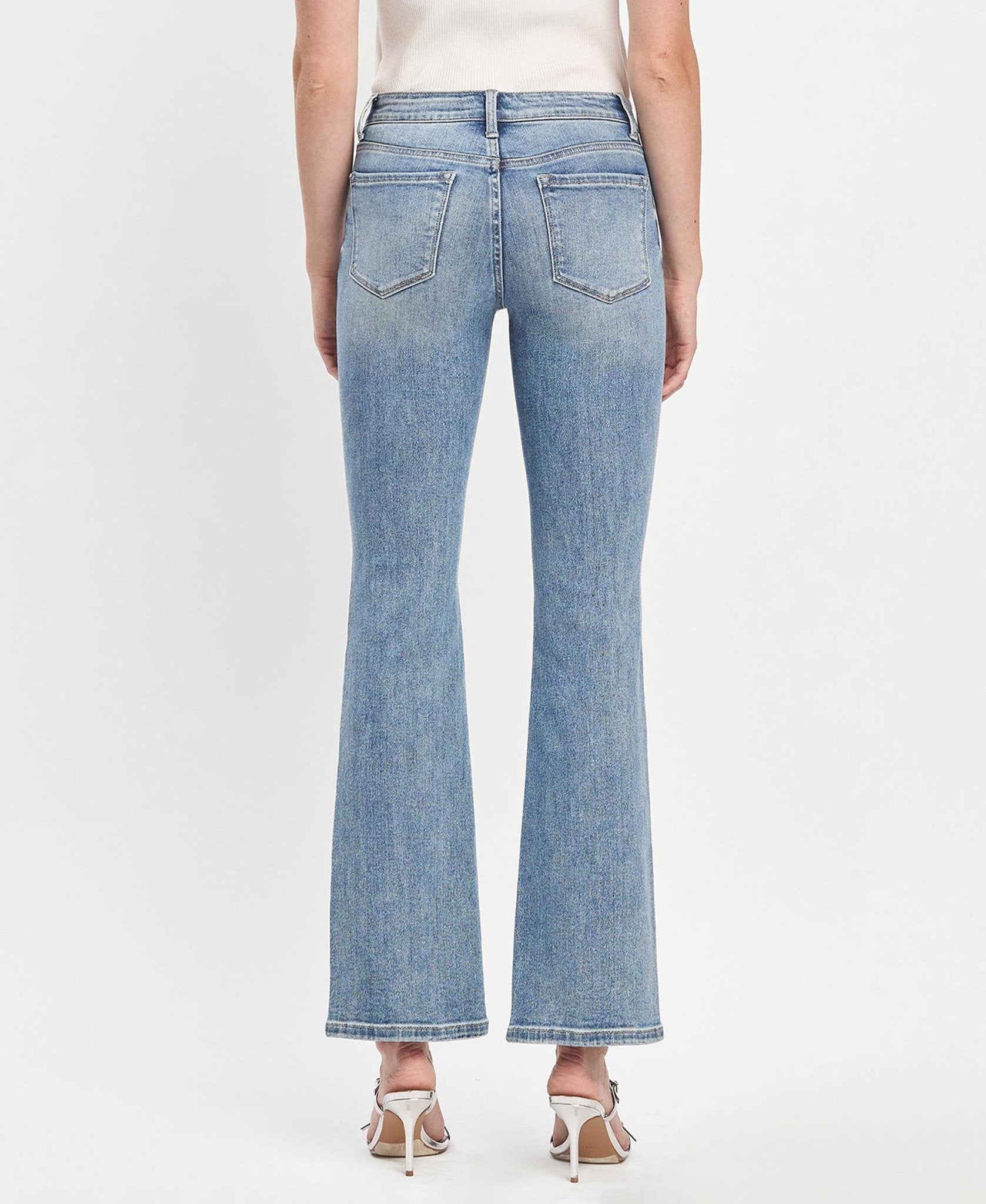 Vervet Mid Rise Jeans - T6460 - Mercantile213