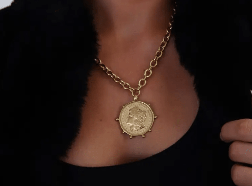 Vintage Coin Necklace - Mercantile213